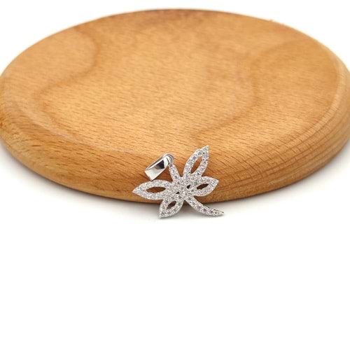 YUSUFCUK GÜMÜŞ KOLYE UCU - RODYUM BEYAZ