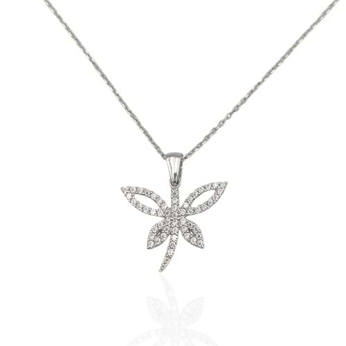 YUSUFCUK GÜMÜŞ KOLYE - RODYUM BEYAZ