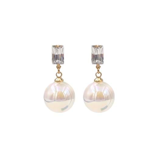 XUPING BAGET TAŞ DETAY İNCİ KÜPE