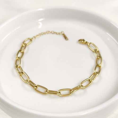 ATAÇ ÇELİK BİLEKLİK 18 CM + 4 CM - ALTIN SARI