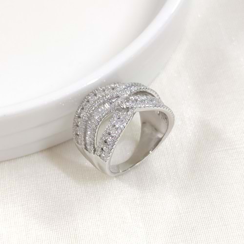 İTHAL SARMAL GÜMÜŞ YÜZÜK - 18