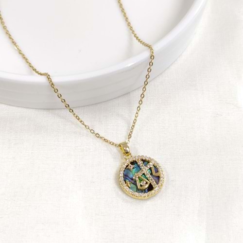 ÇELİK TERAZİ BURÇ KOLYE