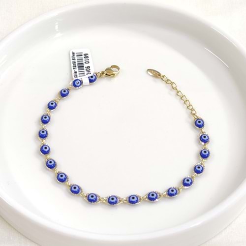 XUPING LACİ NAZAR BONCUKLU BİLEKLİK GOLD 18+3 CM
