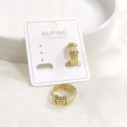 XUPING 12 MM HALKA KÜPE GOLD
