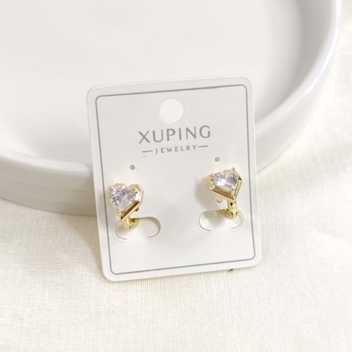 XUPING 8 MM KALP HALKA KÜPE GOLD