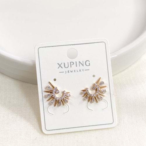 XUPING 13 MM ÇİVİ KÜPE ROSE