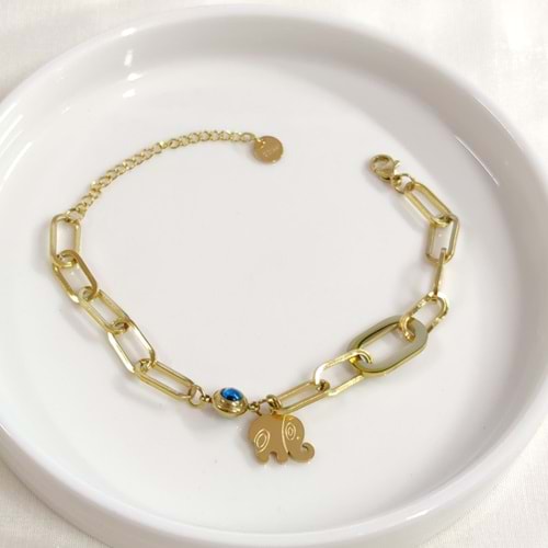 ÇELİK FİL ATAÇ BİLEKLİK 17+4 CM