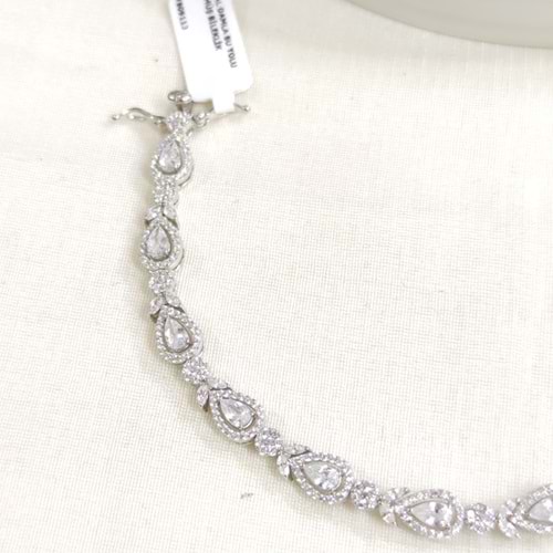 İTHAL DAMLA SU YOLU GÜMÜŞ BİLEKLİK