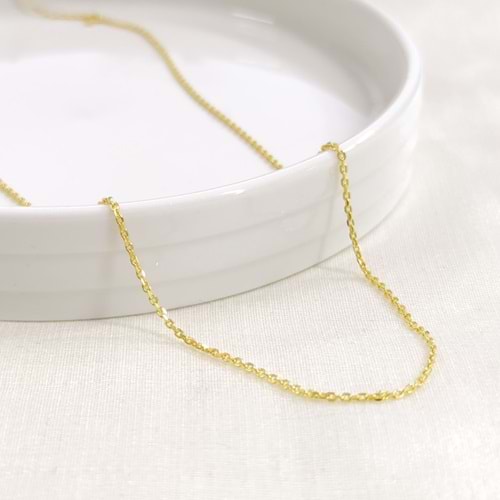 40 FORSE GÜMÜŞ ZİNCİR 60 CM