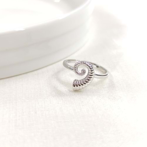 MİDYE AYARLANABİLİR GÜMÜŞ YÜZÜK