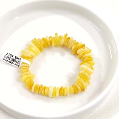 YETİŞKİN KEHRİBAR ORJİNAL DOĞAL TAŞ BİLEKLİK