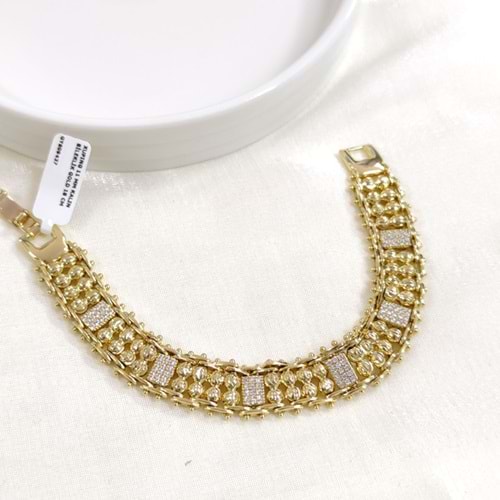XUPING 11 MM KALIN BİLEKLİK GOLD 18 CM