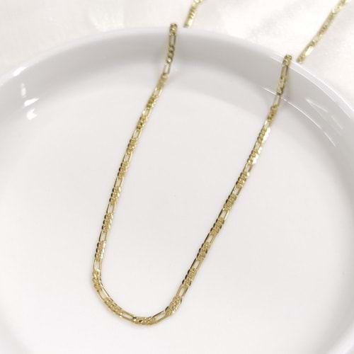 XUPING 2 MM ENİNDE FIGARO ZİNCİR KOLYE GOLD 55 CM