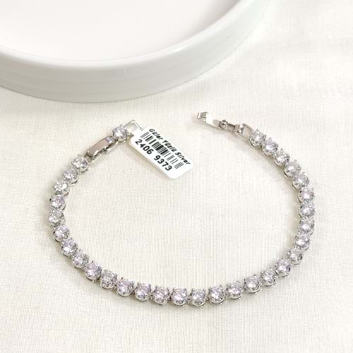 XUPING 4 MM SU YOLU BİLEKLİK BEYAZ 17+2 CM