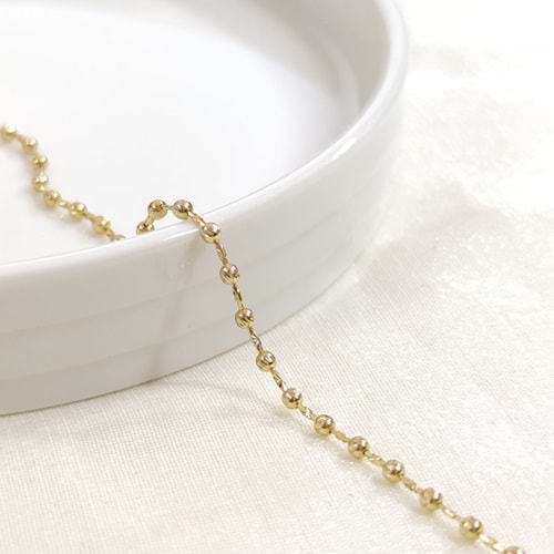 XUPING MİNİ TOP TOP BİLEKLİK GOLD 17+3 CM