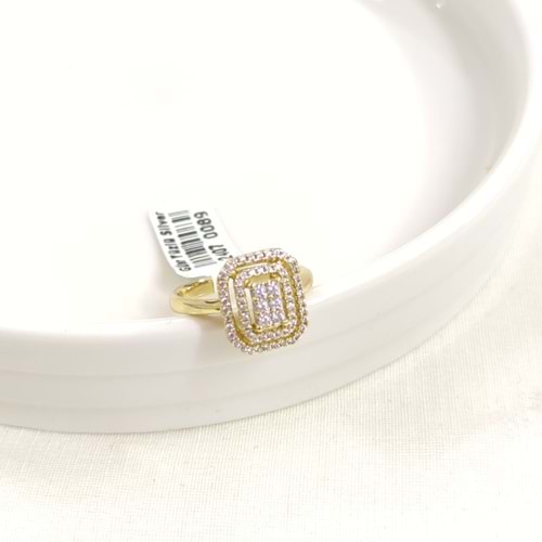 XUPING 12 MM BAGET YÜZÜK - ALTIN SARI - 14