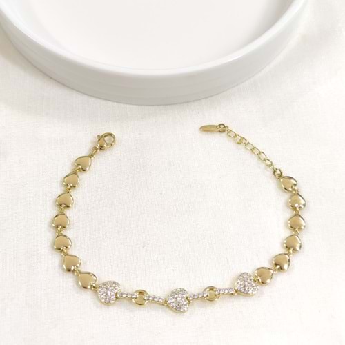 XUPING KALP BİLEKLİK GOLD 17+3 CM