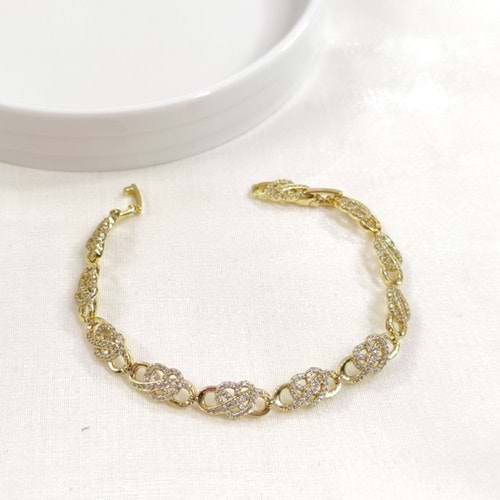 XUPING SONSUZ KALP BİLEKLİK GOLD 17+2 CM