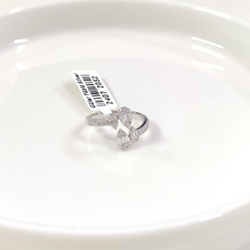 İTHAL DAMLA BAGET GÜMÜŞ YÜZÜK