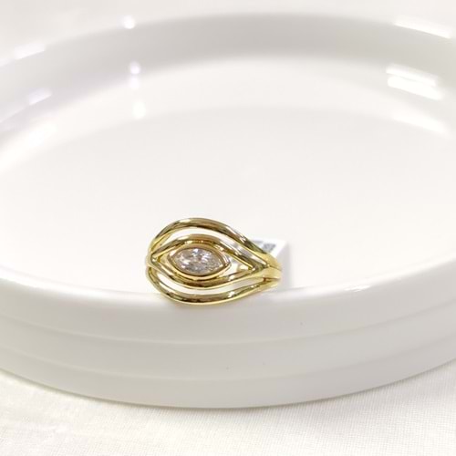 XUPING GÖZ YÜZÜK GOLD