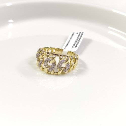 XUPING KALIN ZİNCİR BOMBELİ YÜZÜK GOLD