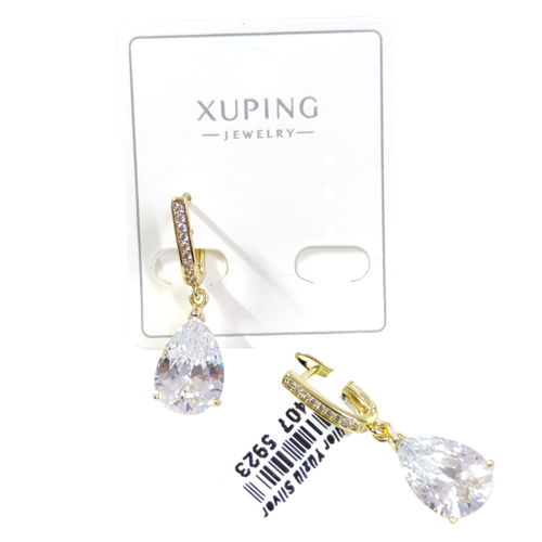 XUPING 15 MM DAMLA HALKA KÜPE GOLD