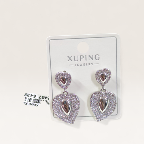 XUPING 30 MM SALLANTILI KALP ÇİVİ KÜPE