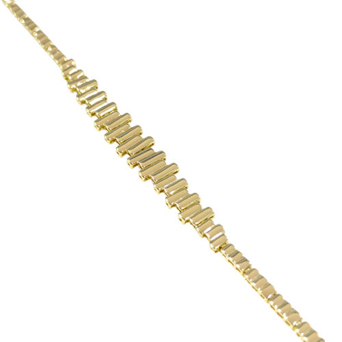 XUPING ASİMETRİK BİLEKLİK 18+3 CM GOLD