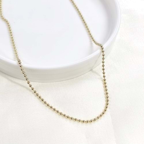 XUPING 2,5 MM TOP TOP ZİNCİR KOLYE 45 CM GOLD