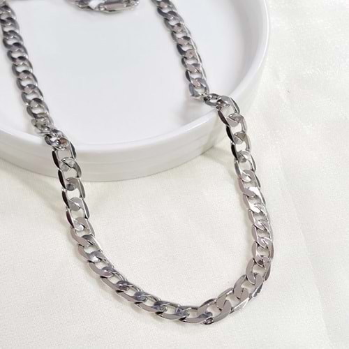 XUPING 8 MM GURMET ZİNCİR KOLYE 55 CM BEYAZ
