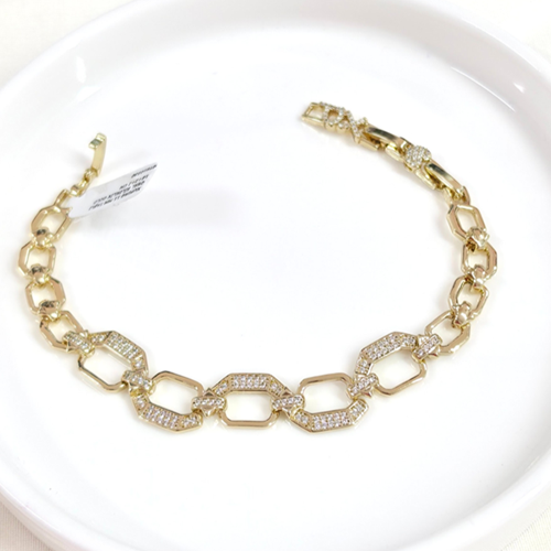 XUPING 11 MM TAŞLI OVAL BİLEKLİK GOLD 16+2+2 CM