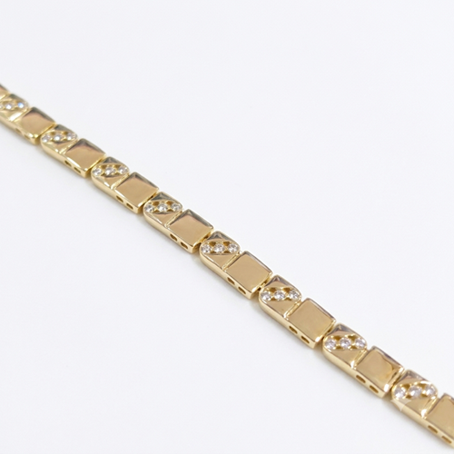 XUPING KARE BİLEKLİK 17+2 CM GOLD