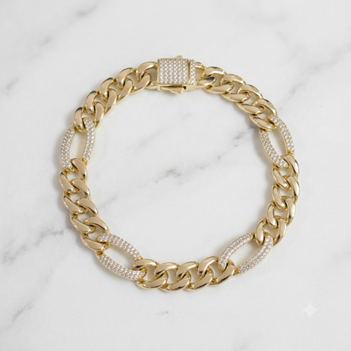 XUPING 10 MM ATAÇ GURMET BİLEKLİK 18 CM GOLD
