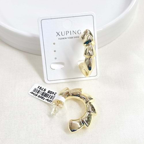 XUPING 17 MM HALKA ÇİVİ KÜPE GOLD