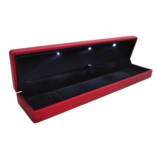 İTHAL IŞIKLI BİLEKLİK KUTUSU - KIRMIZI