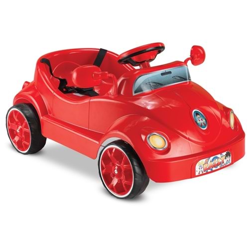 BABYHOPE 406 RALLY PEDALLI ARABA - KIRMIZI