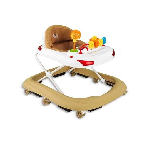 BABYHOPE 218 TOBBY OYUNCAKLI YÜRÜTEÇ - KAHVE