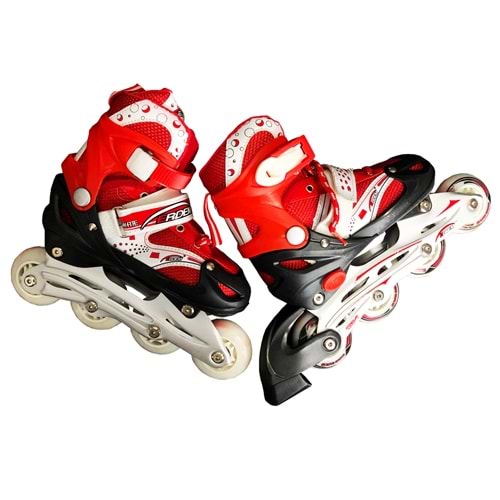 ERDEM AYARLANABİLİR PATEN - KIRMIZI - 31-34