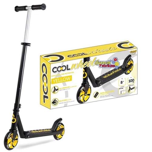 COOL WHEELS 8+ KATLANIR 2 TEKER SCOOTER - SARI