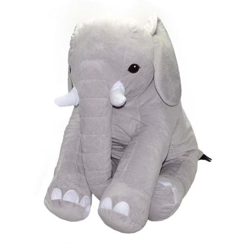 SELAY TOYS PELUŞ FİL 50 CM 1283 - GRİ