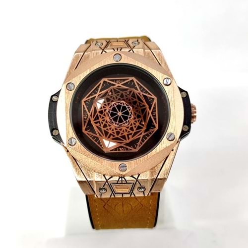 COMMES 5153 TASARIM ERKEK KOL SAATİ - KAHVERENGİ