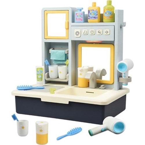 KAYYUM EĞİTİCİ SESLİ VE MÜZİKLİ MODERN BANYO - MAVİ