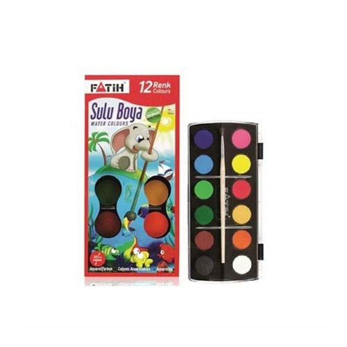 FATİH 12 Lİ SULU BOYA