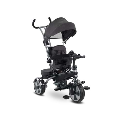 BABYHOPE BH-9500 GP01 STAR ÜÇTEKER İTMELİ BİSİKLET - SİYAH