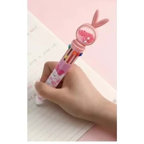 MİKRO 9006 10 RENK TAVŞAN TÜKENMEZ KALEM