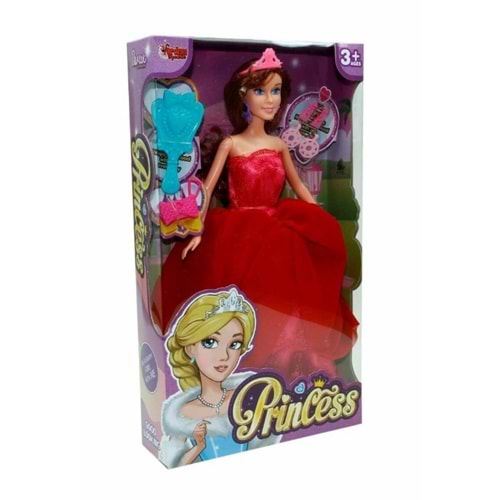 Vardem 29 Cm Aksesuarlı Prenses Bebek 66796