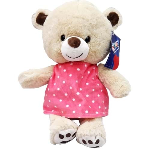 Halley 30 Cm Kıyafetli Ayı PL62577