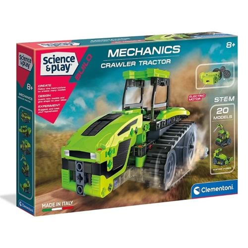 Clementoni Mekanik Lab Çiftlik Traktörü 75064