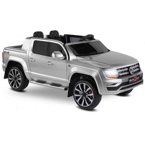 BABYHOPE 441 QUATTRO 4*4 2X12V 9AH AKÜLÜ ARABA - GRİ METALİK