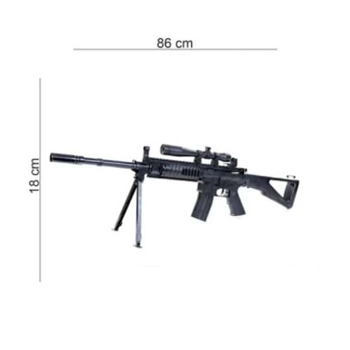 POŞETLİ BÜYÜK KANAS TÜFEK M-739 *36